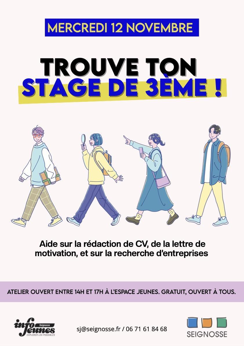 Atelier trouve ton stage