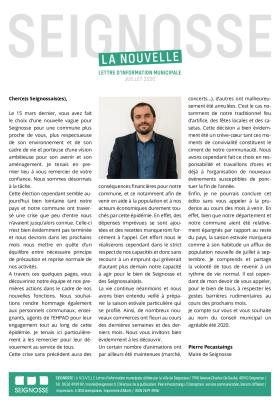 La Nouvelle #1 - Juillet 2020