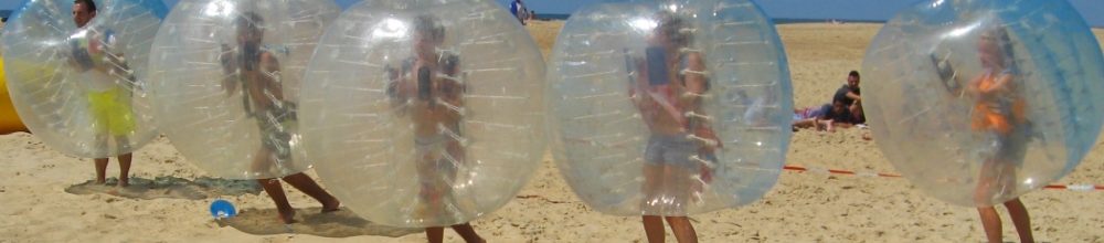 Activité plage – Bubble Foot